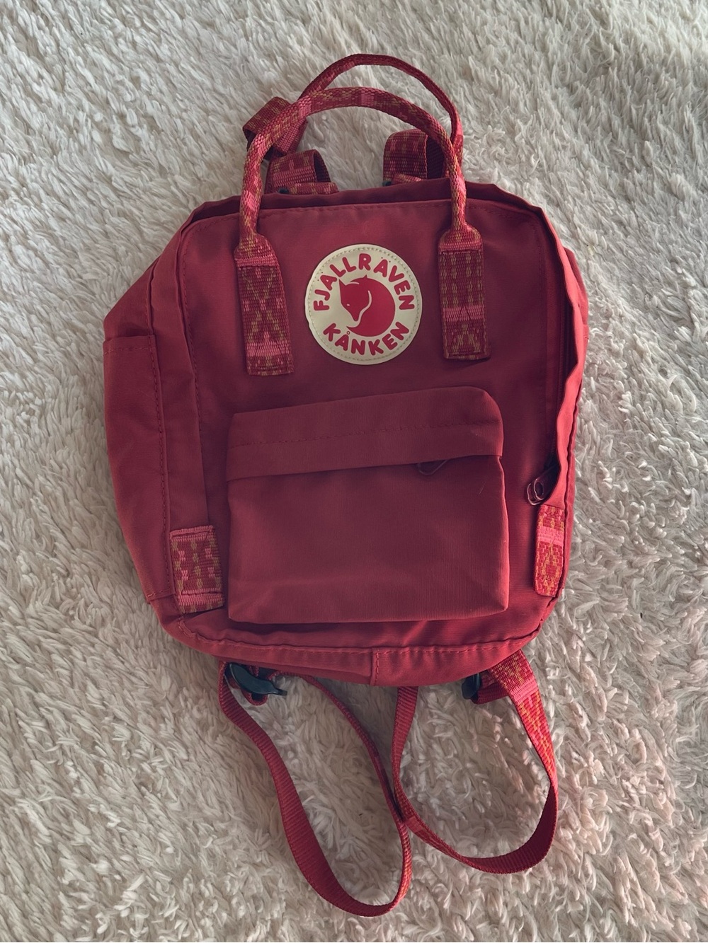 Fjallraven Red Accessories Bag Durable Design